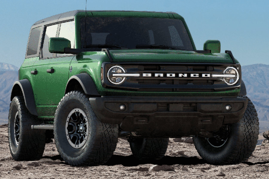 Ford Bronco front view